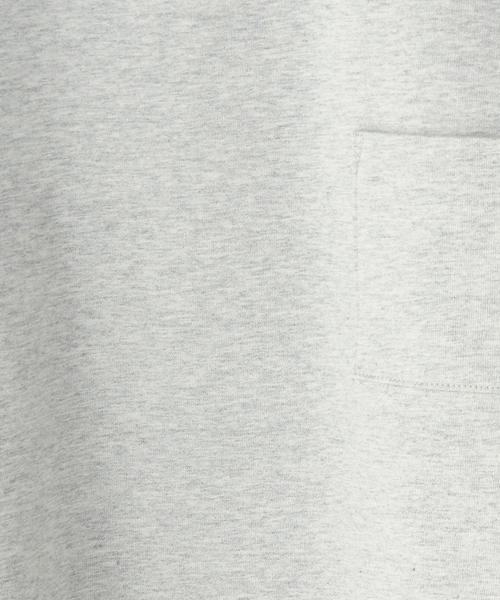 Steven Alan（スティーブンアラン）の「＜Steven Alan＞ HI-DENS LOOSE CREWNECK 5SL/ｶｯﾄｿｰ◆（Tシャツ/カットソー・メンズ・ナチュラル/ネイビー/ライトグレー/ホワイト/ブラウン/ワインレッド・LARGE/X-LARGE/MEDIUM/SMALL/X-SMALL）」の19枚目の写真