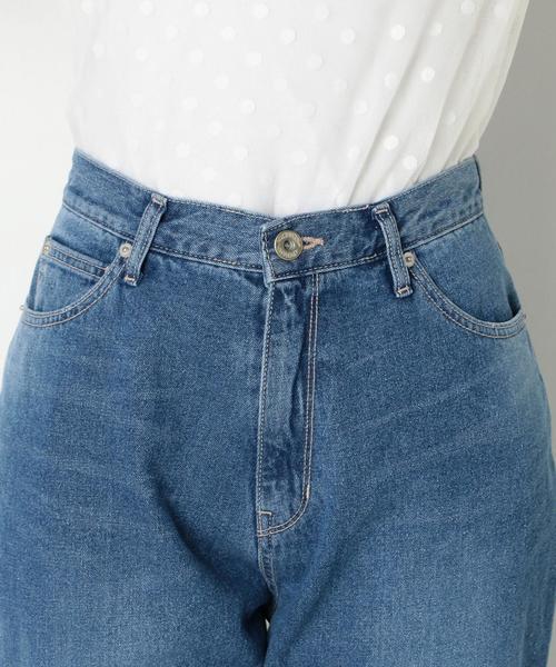 Another Edition(アナザーエディション)の「10オンスボーイズデニム/AEBC 10oz BOYS DNM(デニムパンツ・レディース・コバルトブルー/ライトブルー・SMALL/MEDIUM)」の11枚目の写真