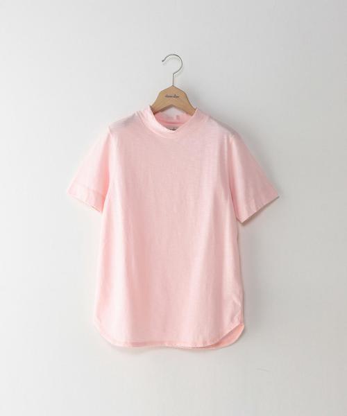 Steven Alan(スティーブンアラン)の「<Steven Alan>SLAB COTTON HIGH NECK TEE/Tシャツ◆(Tシャツ/カットソー・レディース・ホワイト/ピンク/レッド/マスタード/ブラック/グレー・フリー)」の5枚目の写真