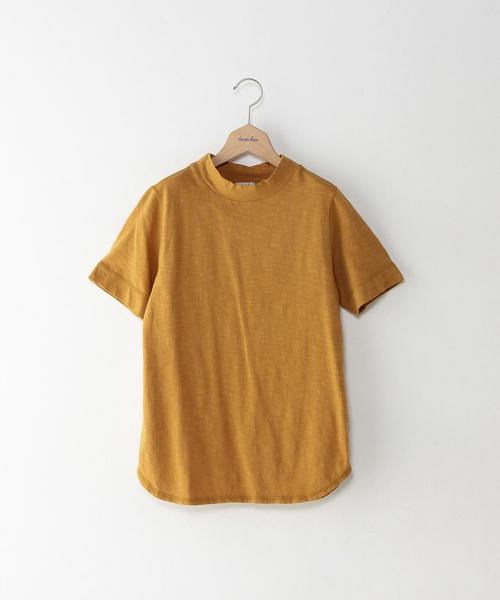 Steven Alan(スティーブンアラン)の「<Steven Alan>SLAB COTTON HIGH NECK TEE/Tシャツ◆(Tシャツ/カットソー・レディース・ホワイト/ピンク/レッド/マスタード/ブラック/グレー・フリー)」の4枚目の写真