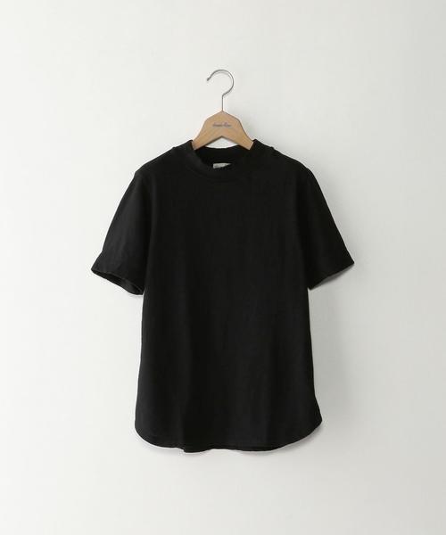 Steven Alan(スティーブンアラン)の「<Steven Alan>SLAB COTTON HIGH NECK TEE/Tシャツ◆(Tシャツ/カットソー・レディース・ホワイト/ピンク/レッド/マスタード/ブラック/グレー・フリー)」の2枚目の写真