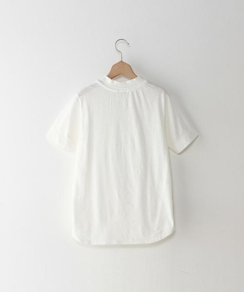 Steven Alan(スティーブンアラン)の「<Steven Alan>SLAB COTTON HIGH NECK TEE/Tシャツ◆(Tシャツ/カットソー・レディース・ホワイト/ピンク/レッド/マスタード/ブラック/グレー・フリー)」の18枚目の写真