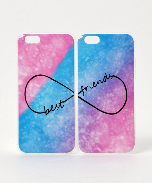 lala Born（ララボーン）の「【lala Born】 友達iphoneケース6/6S対応（スマホケース/カバー・レディース・ライトブルー/ピンク/ブルー・FREE）」の3枚目の写真