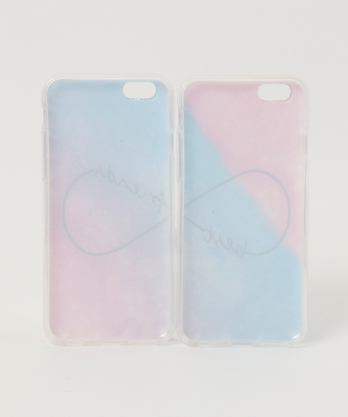 lala Born（ララボーン）の「【lala Born】 友達iphoneケース6/6S対応（スマホケース/カバー・レディース・ライトブルー/ピンク/ブルー・FREE）」の4枚目の写真