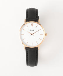 CLUSE | <CLUSE>∴レザー 33mmフェイスウォッチ(アナログ腕時計)