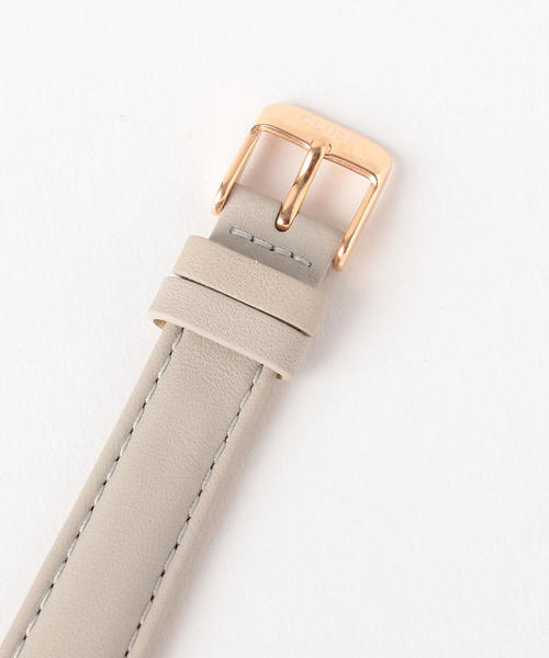 CLUSE(クルース)の「<CLUSE>∴レザー 33mmフェイスウォッチ(アナログ腕時計・レディース・ブラック/ライトグレー/ブラウン/ベージュ・FREE)」の10枚目の写真