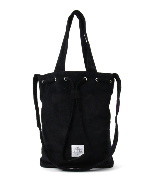 salle de bal（サルデバル）の「コーデュロイ　ショルダートート（ショルダーバッグ・レディース・ブラック/オフホワイト/オリーブドラブ/ベージュ/ネイビー・FREE）」の3枚目の写真