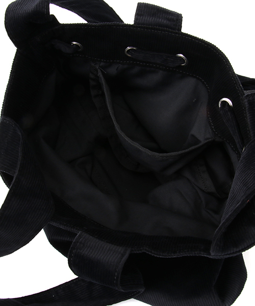 salle de bal（サルデバル）の「コーデュロイ　ショルダートート（ショルダーバッグ・レディース・ブラック/オフホワイト/オリーブドラブ/ベージュ/ネイビー・FREE）」の7枚目の写真