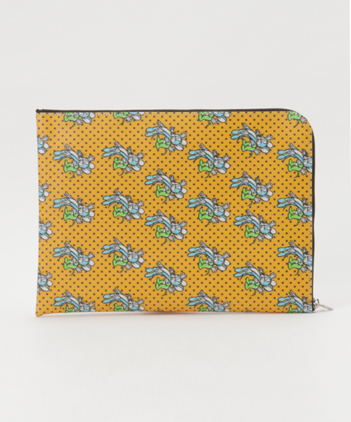 FABRICK（ファブリック）の「FABRICK【KOUSUKE SHIMIZU】 DOCUMENT CASE A4（クラッチバッグ・メンズ・マルチ・FREE）」の3枚目の写真