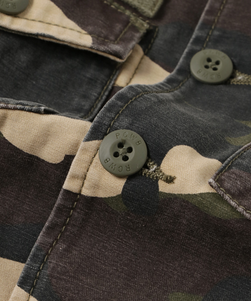 RODEO CROWNS WIDE BOWL（ロデオクラウンズワイドボウル）の「キッズ SMILE ミリタリー ジャケト（その他アウター・キッズ・カモフラージュ・MEDIUM/SMALL）」の5枚目の写真