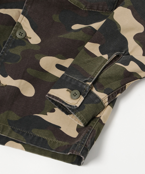 RODEO CROWNS WIDE BOWL（ロデオクラウンズワイドボウル）の「キッズ SMILE ミリタリー ジャケト（その他アウター・キッズ・カモフラージュ・MEDIUM/SMALL）」の6枚目の写真