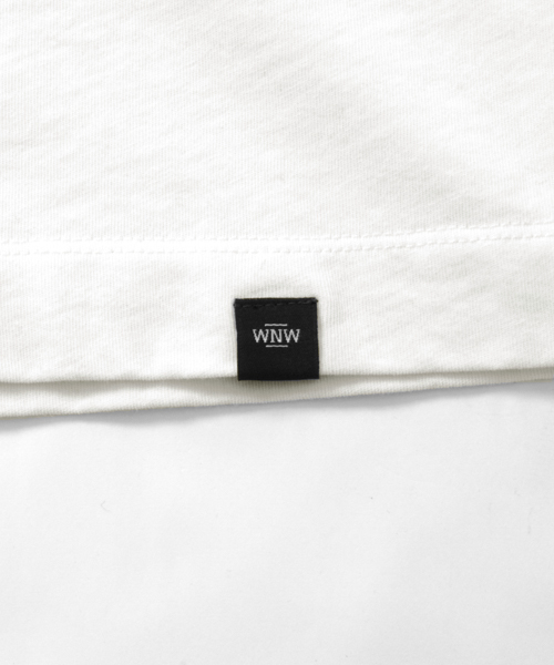 WORK NOT WORK URBAN RESEARCH(ワークノットワークアーバンリサーチ)の「WORK NOT WORK 強撚天竺ビッグプリントTシャツ #1(Tシャツ/カットソー・メンズ・ホワイト・SMALL/LARGE/MEDIUM)」の8枚目の写真