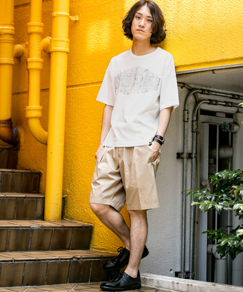 WORK NOT WORK URBAN RESEARCH(ワークノットワークアーバンリサーチ)の「WORK NOT WORK 強撚天竺ビッグプリントTシャツ #1(Tシャツ/カットソー・メンズ・ホワイト・SMALL/LARGE/MEDIUM)」の17枚目の写真
