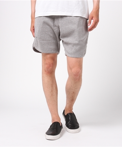 Lovege(ロベージ)の「Lovege-WAFFLE SHORTS オーガニックコットン ショーツ(その他パンツ・メンズ・レッド系その他/ネイビー/スミクロ/ヘザーグレー/オフホワイト/レモンイエロー・3/2)」の4枚目の写真