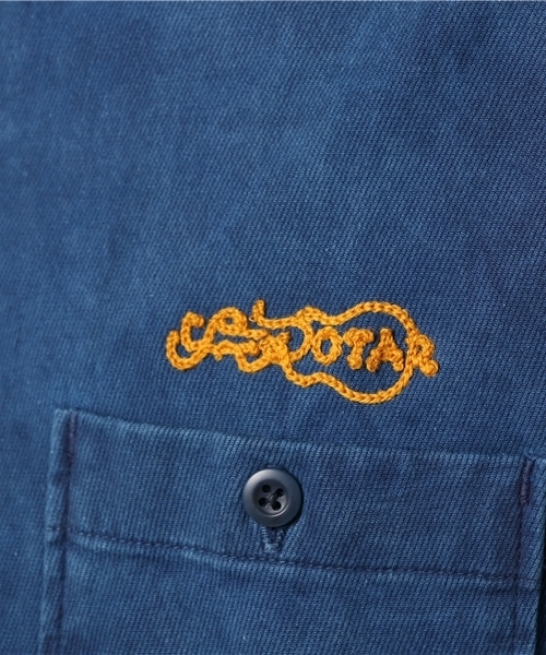 ANCHOR(アンカー)の「Dye color Work shirt(シャツ/ブラウス・メンズ・ライトブルー/ダークブルー・MEDIUM/LARGE)」の7枚目の写真