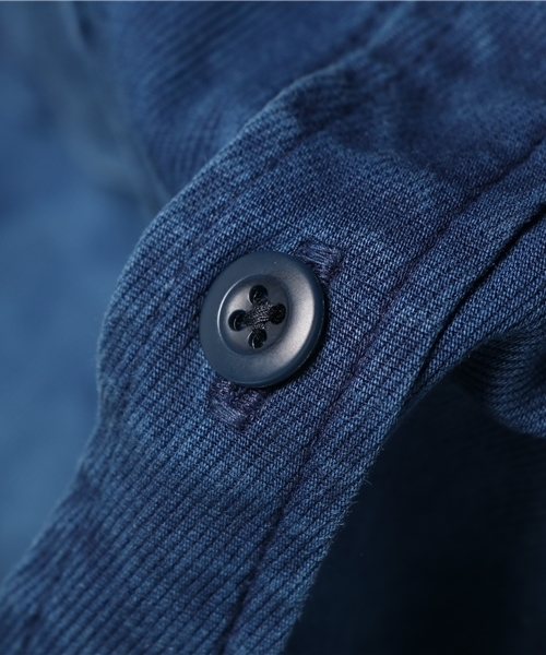 ANCHOR(アンカー)の「Dye color Work shirt(シャツ/ブラウス・メンズ・ライトブルー/ダークブルー・MEDIUM/LARGE)」の8枚目の写真