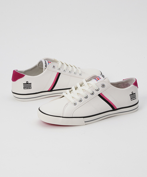 Admiral（アドミラル）の「Admiral/アドミラル　WATFORD/ワトフォード（スニーカー・メンズ・ホワイト/ホワイト×ゴールド/トリコロール/ブラック×シルバー/ブラック/ホワイト×グリーン/ブラック系その他/ホワイト系その他・23cm/24cm/26cm/25cm/28cm/27cm）」の2枚目の写真