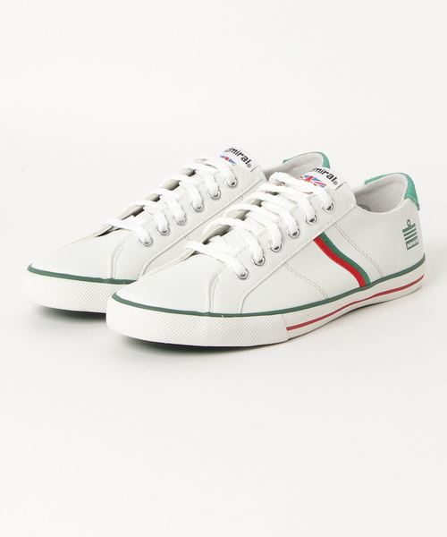 Admiral（アドミラル）の「Admiral/アドミラル　WATFORD/ワトフォード（スニーカー・メンズ・ホワイト/ホワイト×ゴールド/トリコロール/ブラック×シルバー/ブラック/ホワイト×グリーン/ブラック系その他/ホワイト系その他・23cm/24cm/26cm/25cm/28cm/27cm）」の12枚目の写真