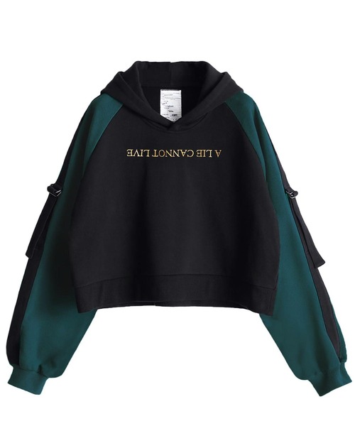 SHAREEF(シャリーフ)の「SHORT TRACK PARKA(パーカー・メンズ・ブラック/オレンジ/ダークグリーン/ブラウン・3/2/1)」の11枚目の写真