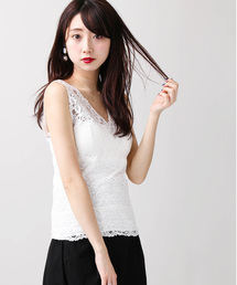 WEGO | WEGO/カップインレースタンクトップ(タンクトップ)
