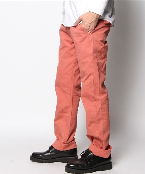JOURNAL STANDARD relume（ジャーナルスタンダード　レリューム）の「66キャンバスパンツ#（その他パンツ・メンズ・アイボリー/マスタード/ブルー系その他/キャメル/ピンク系その他/コバルトブルー/カーキ・MEDIUM/SMALL/LARGE/X-LARGE）」の8枚目の写真