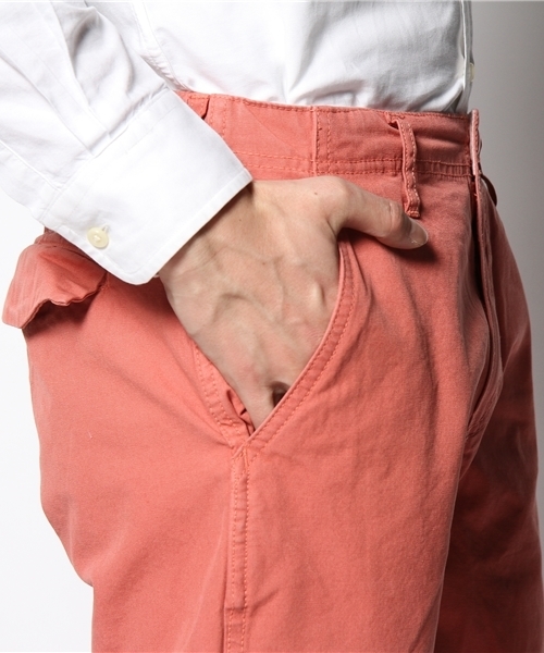 JOURNAL STANDARD relume（ジャーナルスタンダード　レリューム）の「66キャンバスパンツ#（その他パンツ・メンズ・アイボリー/マスタード/ブルー系その他/キャメル/ピンク系その他/コバルトブルー/カーキ・MEDIUM/SMALL/LARGE/X-LARGE）」の12枚目の写真