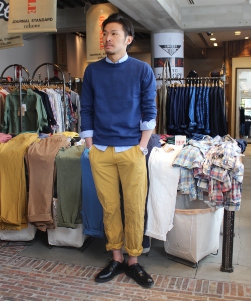 JOURNAL STANDARD relume（ジャーナルスタンダード　レリューム）の「66キャンバスパンツ#（その他パンツ・メンズ・アイボリー/マスタード/ブルー系その他/キャメル/ピンク系その他/コバルトブルー/カーキ・MEDIUM/SMALL/LARGE/X-LARGE）」の16枚目の写真