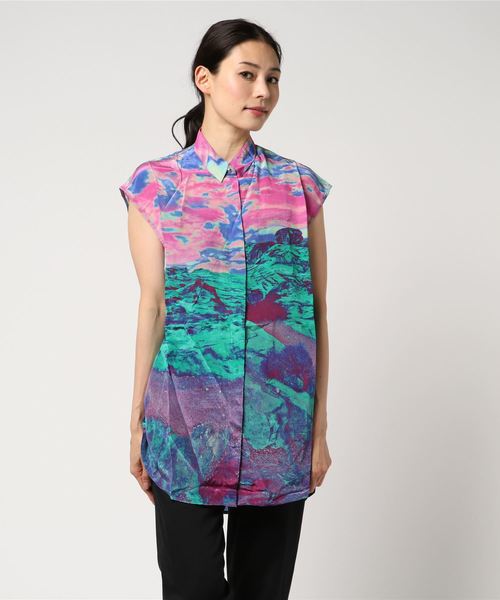 DIESEL（ディーゼル）の「00SBHH0JARI（シャツ/ブラウス・レディース・ピンク・LARGE/MEDIUM/SMALL/X-SMALL/XX-SMALL）」の4枚目の写真