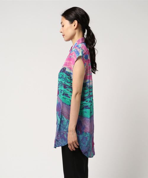 DIESEL（ディーゼル）の「00SBHH0JARI（シャツ/ブラウス・レディース・ピンク・LARGE/MEDIUM/SMALL/X-SMALL/XX-SMALL）」の3枚目の写真