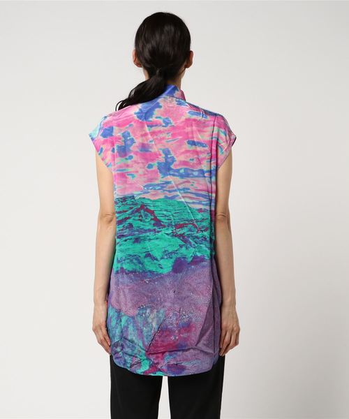 DIESEL（ディーゼル）の「00SBHH0JARI（シャツ/ブラウス・レディース・ピンク・LARGE/MEDIUM/SMALL/X-SMALL/XX-SMALL）」の2枚目の写真