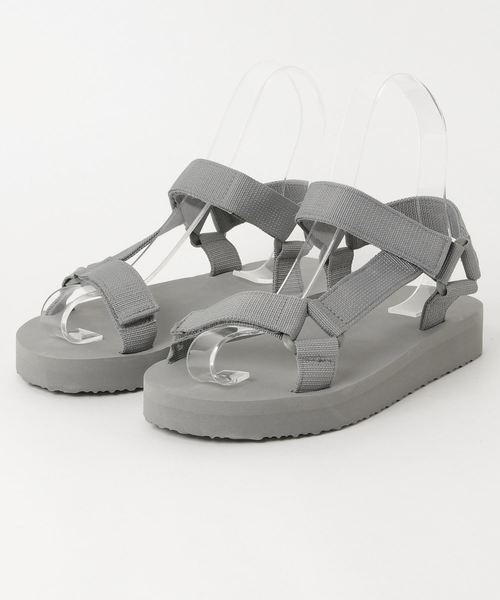 WEGO（ウィゴー）の「WEGO/フラットテープサンダル（サンダル・メンズ・ブラック/グレー/その他1・MEDIUM/LARGE/X-LARGE）」の7枚目の写真