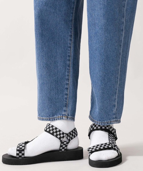 WEGO（ウィゴー）の「WEGO/フラットテープサンダル（サンダル・メンズ・ブラック/グレー/その他1・MEDIUM/LARGE/X-LARGE）」の9枚目の写真