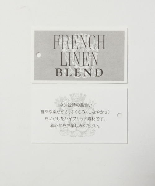 GLOBAL WORK（グローバルワーク）の「リネンレギュラーシャツ半袖/789408（シャツ/ブラウス・メンズ・ホワイト/ネイビー/オレンジ/ライトグリーン/ライトパープル・SMALL/MEDIUM/LARGE/X-LARGE）」の21枚目の写真