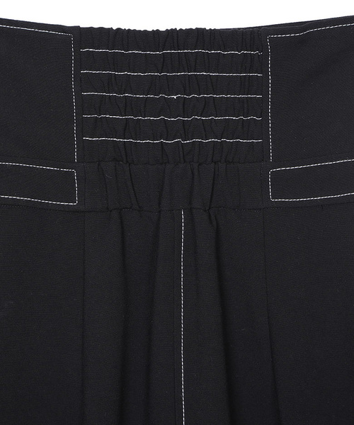 Ameri（アメリ）の「LACE UP HIGH WAIST SKIRT（スカート・レディース・ホワイト/ブラック・SMALL/MEDIUM）」の11枚目の写真