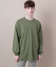 ギルダン ビッグシルエット USA ロングスリーブ Tシャツ カットソー 無地T トップス Tシャツ