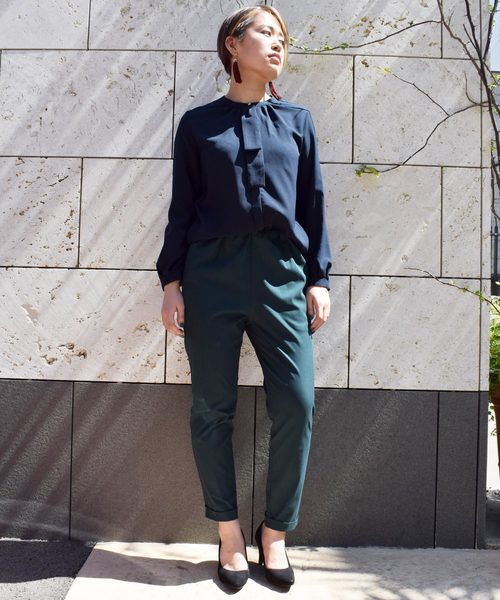 PICCIN(ピッチン)の「【日本製】ウエストギャザーパンツ(その他パンツ・レディース・ダークグリーン/ベージュ/グレー・SMALL/MEDIUM)」の16枚目の写真