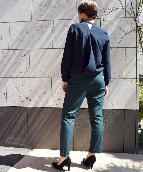 PICCIN(ピッチン)の「【日本製】ウエストギャザーパンツ(その他パンツ・レディース・ダークグリーン/ベージュ/グレー・SMALL/MEDIUM)」の17枚目の写真