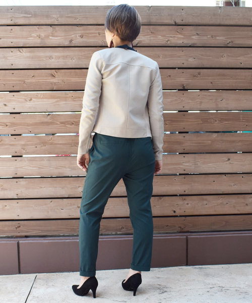 PICCIN(ピッチン)の「【日本製】ウエストギャザーパンツ(その他パンツ・レディース・ダークグリーン/ベージュ/グレー・SMALL/MEDIUM)」の20枚目の写真
