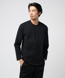 THE NORTH FACE | ザ・ノース・フェイス メンズ ユーズド加工Tシャツ / ロングスリーブガーメントダイヘビーコットンティー(Tシャツ/カットソー)