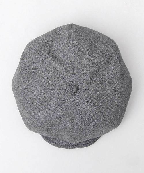 Mr.COVER（ミスターカバー）の「日本製 ボリュームシルエット 8枚パネル キャスケット ベレー帽（ホップサック・高密度ツイル・太畝コーデュロイ）（キャスケット・メンズ・ブラック/ベージュ/グレー/ブラック系その他/ベージュ系その他/ブルー系その他/ブラック系その他2/ベージュ系その他2/グレー系その他2・FREE）」の13枚目の写真