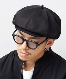 Mr.COVER（ミスターカバー）の「日本製 ボリュームシルエット 8枚パネル キャスケット ベレー帽(ホップサック・高密度ツイル・太畝コーデュロイ)（キャスケット）」