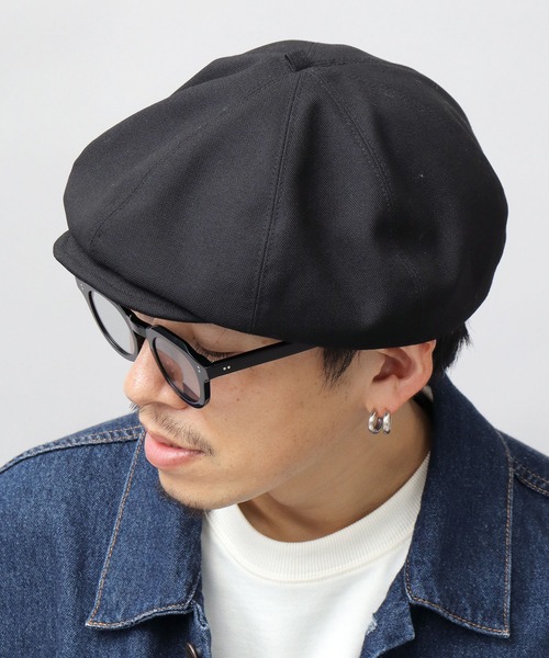 セール】日本製 ボリュームシルエット 8枚パネル キャスケット ベレー