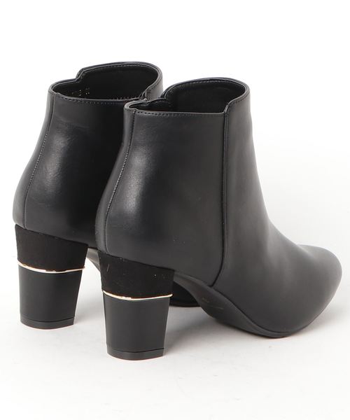 LE TALON（ルタロン）の「6cmハイショクヒールショートブーツ◆（ブーツ・レディース・ブラック/ボルドー/ウッド/ブラック系その他/キャメル・SMALL/MEDIUM/LARGE/X-LARGE）」の6枚目の写真