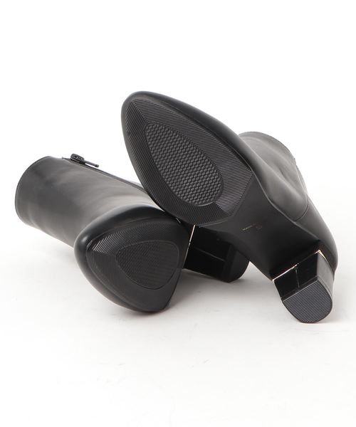 LE TALON（ルタロン）の「6cmハイショクヒールショートブーツ◆（ブーツ・レディース・ブラック/ボルドー/ウッド/ブラック系その他/キャメル・SMALL/MEDIUM/LARGE/X-LARGE）」の8枚目の写真