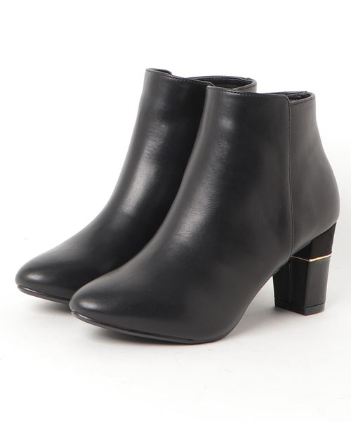 LE TALON（ルタロン）の「6cmハイショクヒールショートブーツ◆（ブーツ・レディース・ブラック/ボルドー/ウッド/ブラック系その他/キャメル・SMALL/MEDIUM/LARGE/X-LARGE）」の21枚目の写真