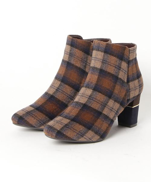 LE TALON（ルタロン）の「6cmハイショクヒールショートブーツ◆（ブーツ・レディース・ブラック/ボルドー/ウッド/ブラック系その他/キャメル・SMALL/MEDIUM/LARGE/X-LARGE）」の17枚目の写真