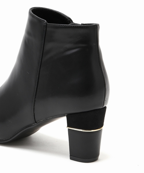 LE TALON（ルタロン）の「6cmハイショクヒールショートブーツ◆（ブーツ・レディース・ブラック/ボルドー/ウッド/ブラック系その他/キャメル・SMALL/MEDIUM/LARGE/X-LARGE）」の16枚目の写真