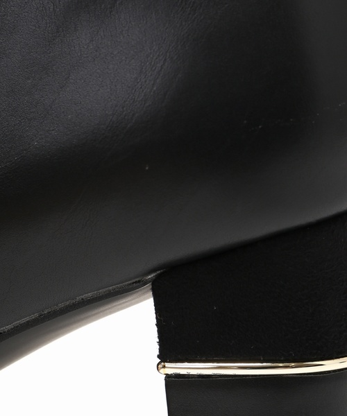 LE TALON（ルタロン）の「6cmハイショクヒールショートブーツ◆（ブーツ・レディース・ブラック/ボルドー/ウッド/ブラック系その他/キャメル・SMALL/MEDIUM/LARGE/X-LARGE）」の18枚目の写真