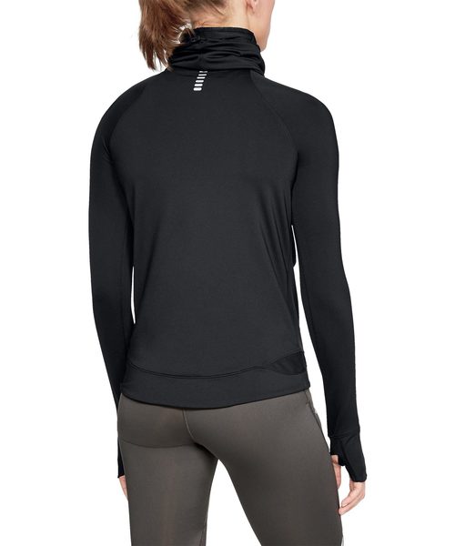 UNDER ARMOUR(アンダーアーマー)の「レディース ランニングミッドレイヤー / コールドギアリアクターランファネル【セットアップ対応商品】(その他トップス・レディース・マルーン/ブラック・SM/LG/MD/XL)」の12枚目の写真