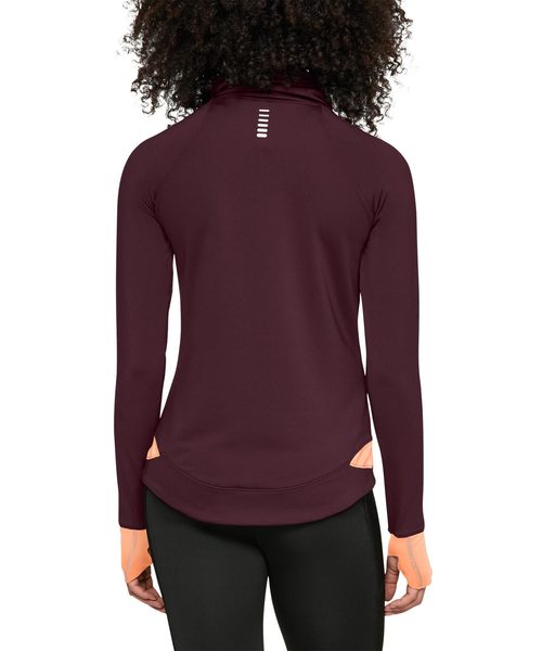 UNDER ARMOUR(アンダーアーマー)の「レディース ランニングミッドレイヤー / コールドギアリアクターランファネル【セットアップ対応商品】(その他トップス・レディース・マルーン/ブラック・SM/LG/MD/XL)」の14枚目の写真